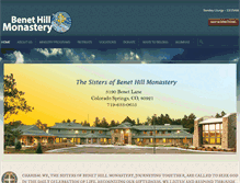 Tablet Screenshot of benethillmonastery.org